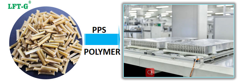 Polimero pps a fibra di vetro lunga